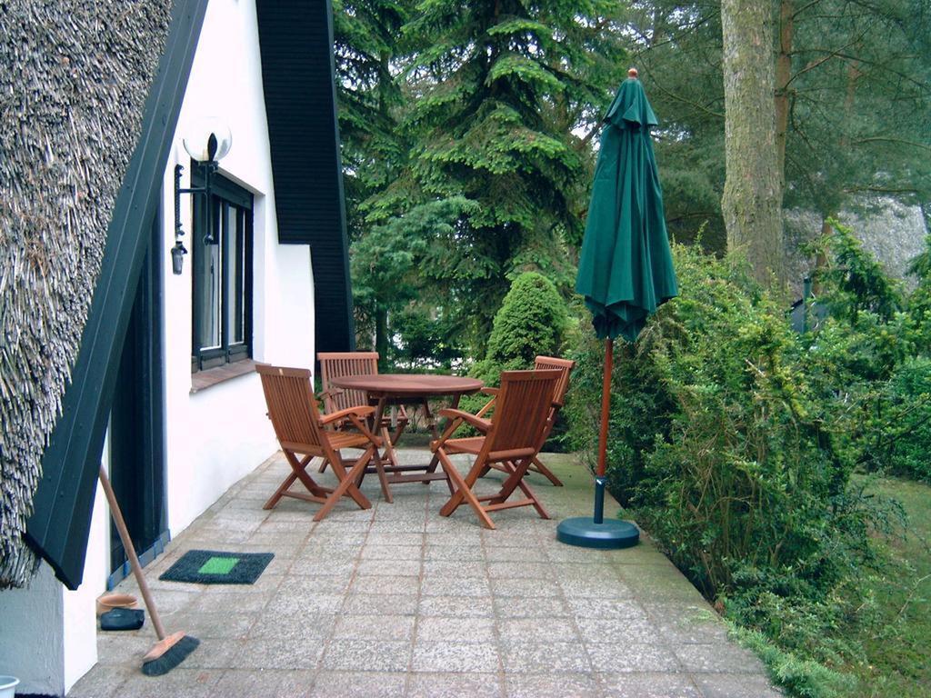 Reetdach-Ferienhaus In Quilitz Rankwitz Exterior foto